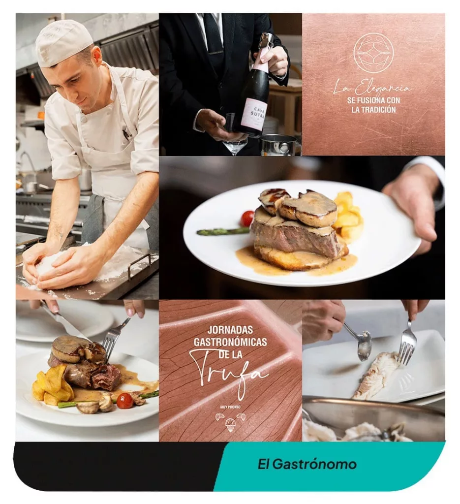 gastronomo en tamaño grande
